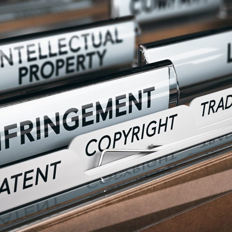 Filing cabinet for copyright law
