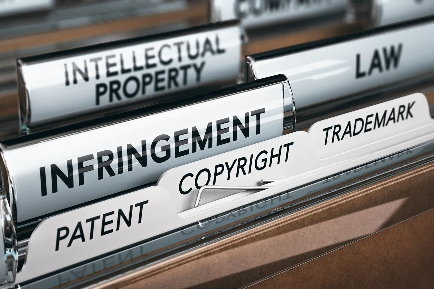 Filing cabinet for copyright law